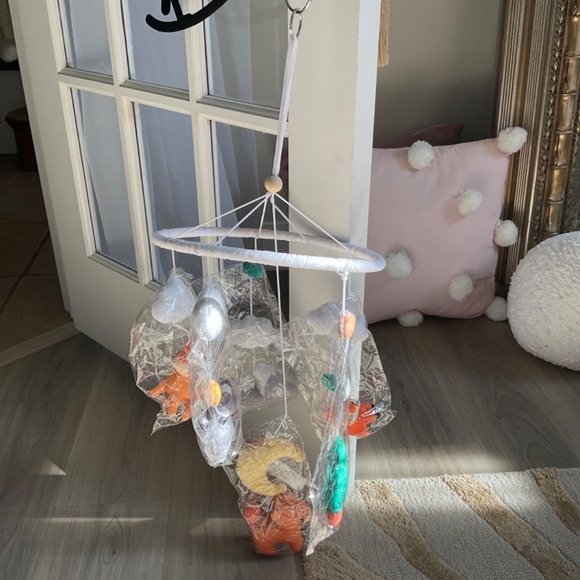 New baby mobile with outdoor mountain animals clouds trees nature infant - Picture 13 of 14